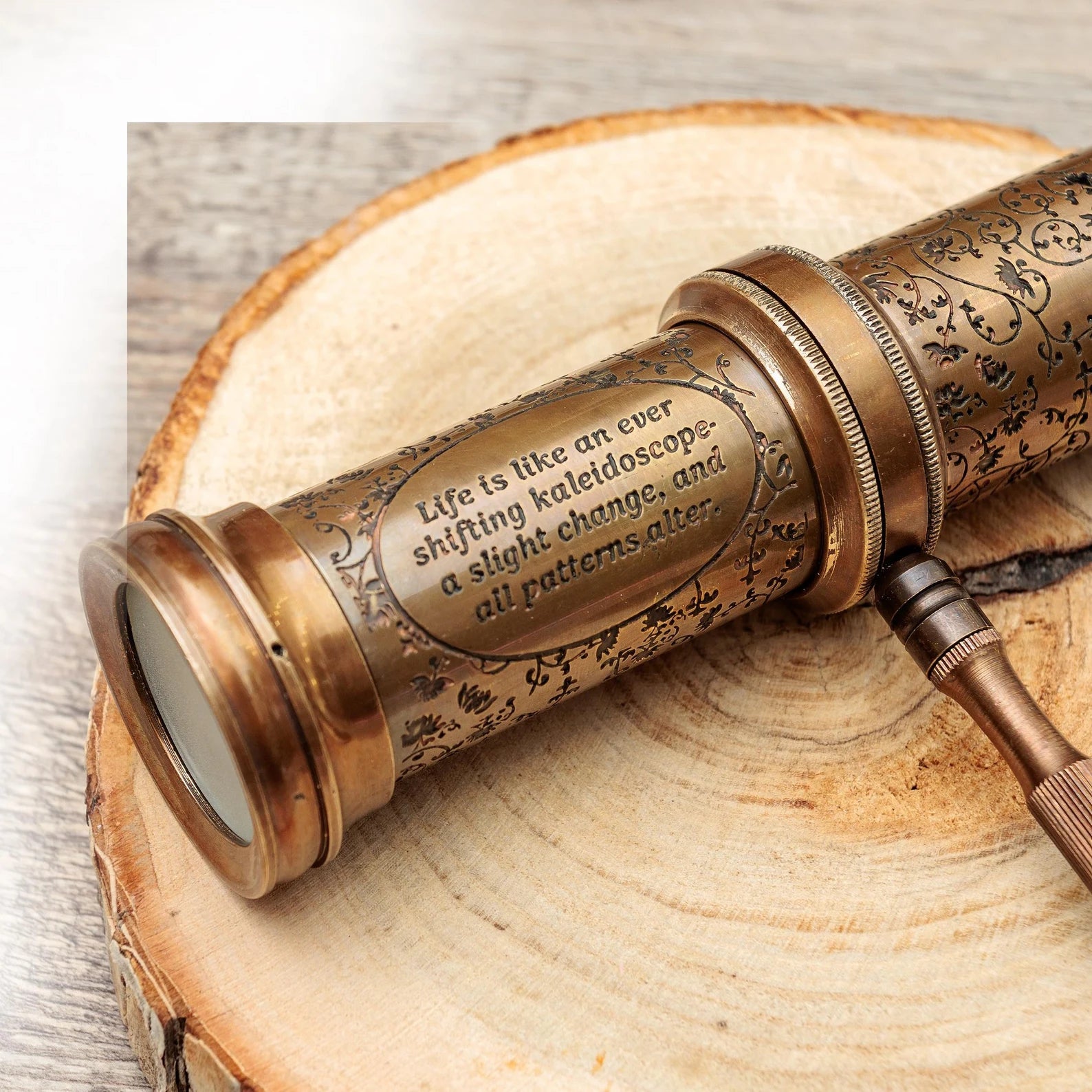 Brass Kaleidoscope – A Timeless Gift of Wonder