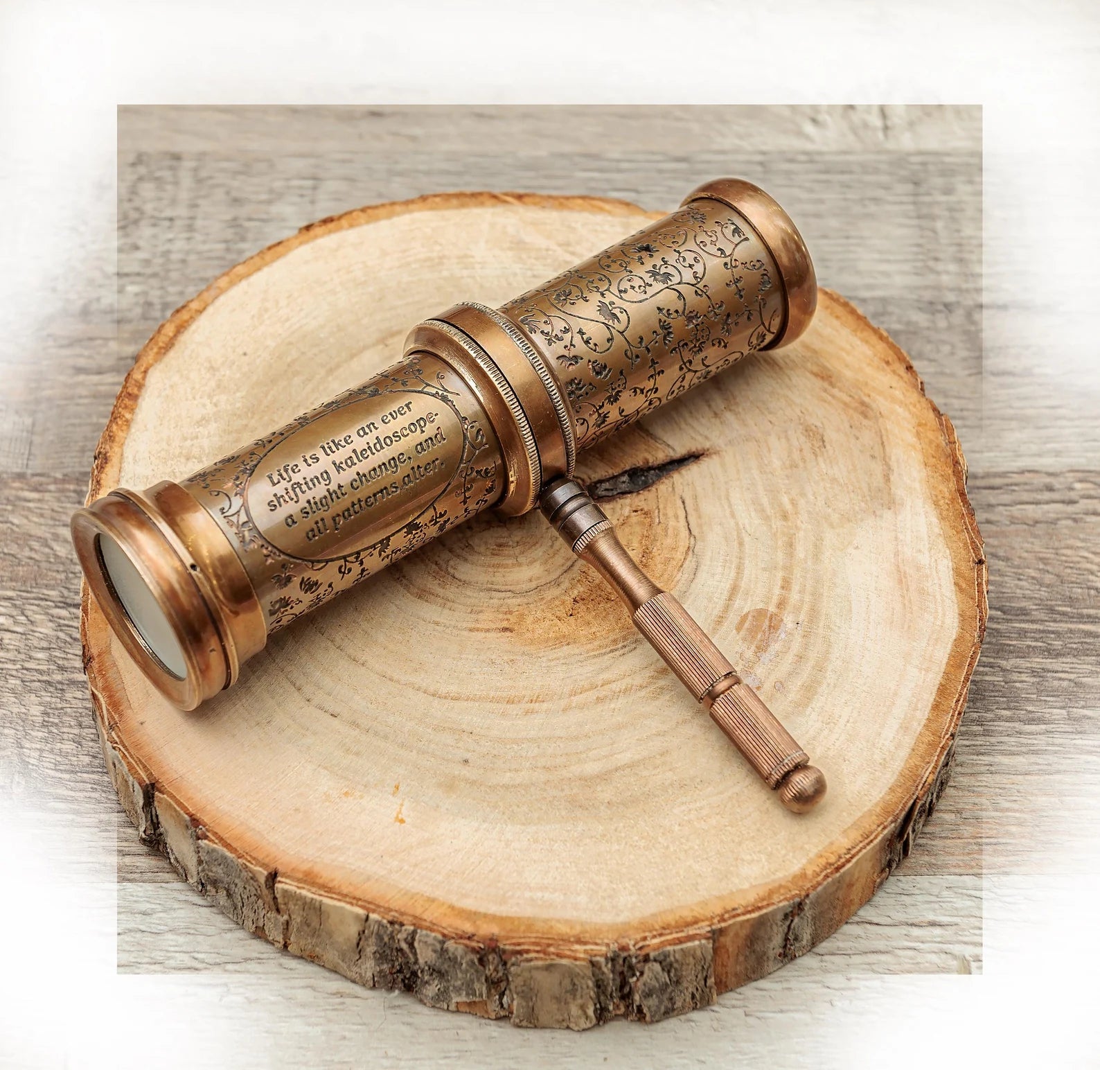 Brass Kaleidoscope – A Timeless Gift of Wonder