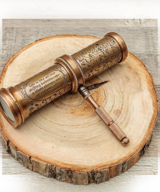 Brass Kaleidoscope – A Timeless Gift of Wonder