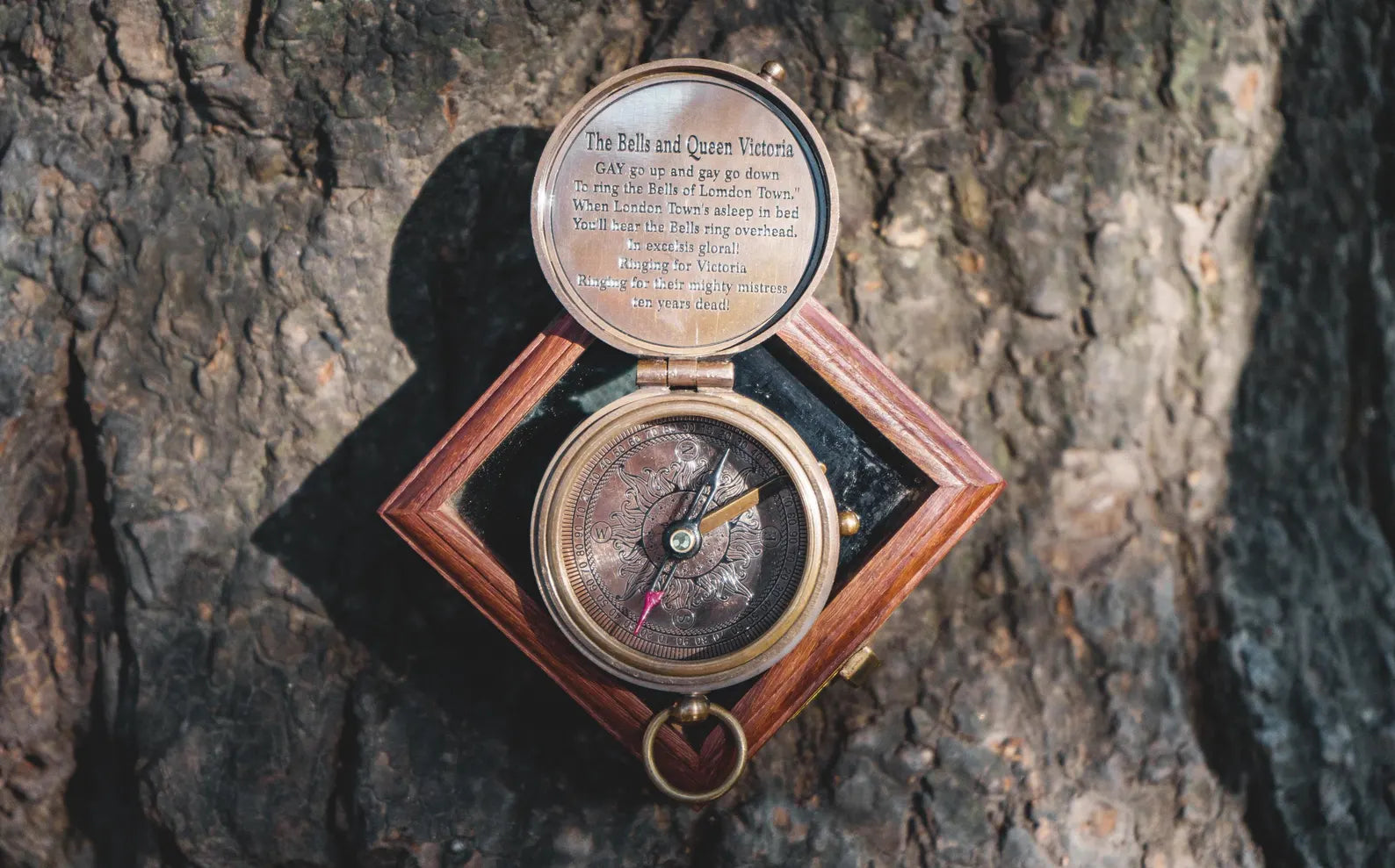 Handmade Brass Victorian Nautical Pocket Compass