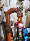 Handcrafted Noble Eagle Head Walking Cane – Elegant &amp; Sturdy Wooden Stick for Men &amp; Women