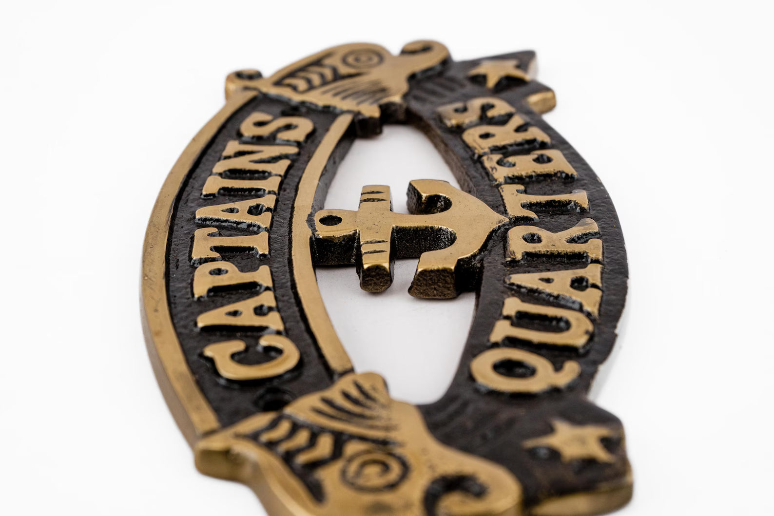 Captain's Quarters Door Plate