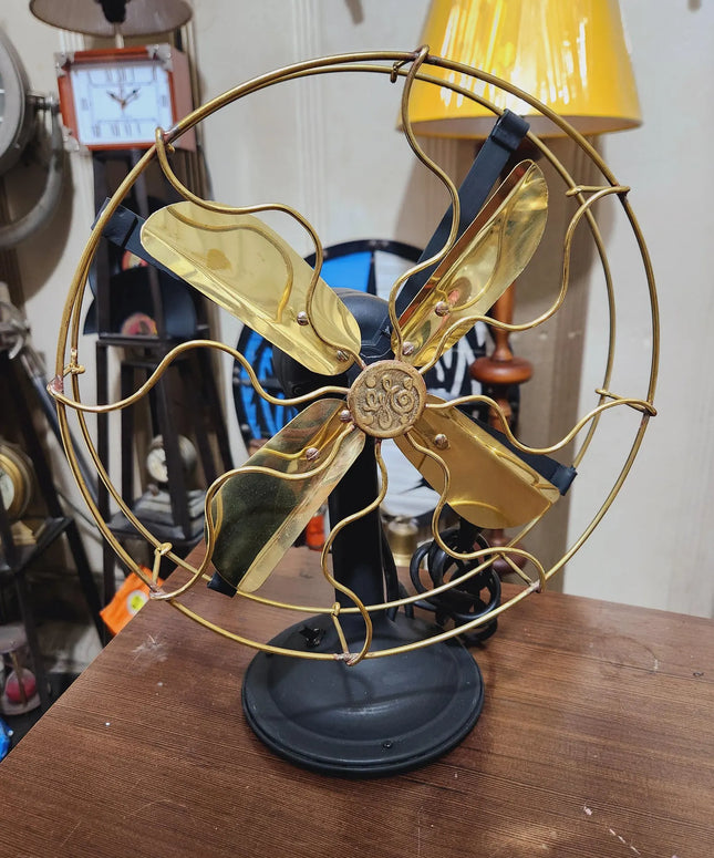 Vintage Brass Double-Sided Fen Rare Collectible Item Gift item
