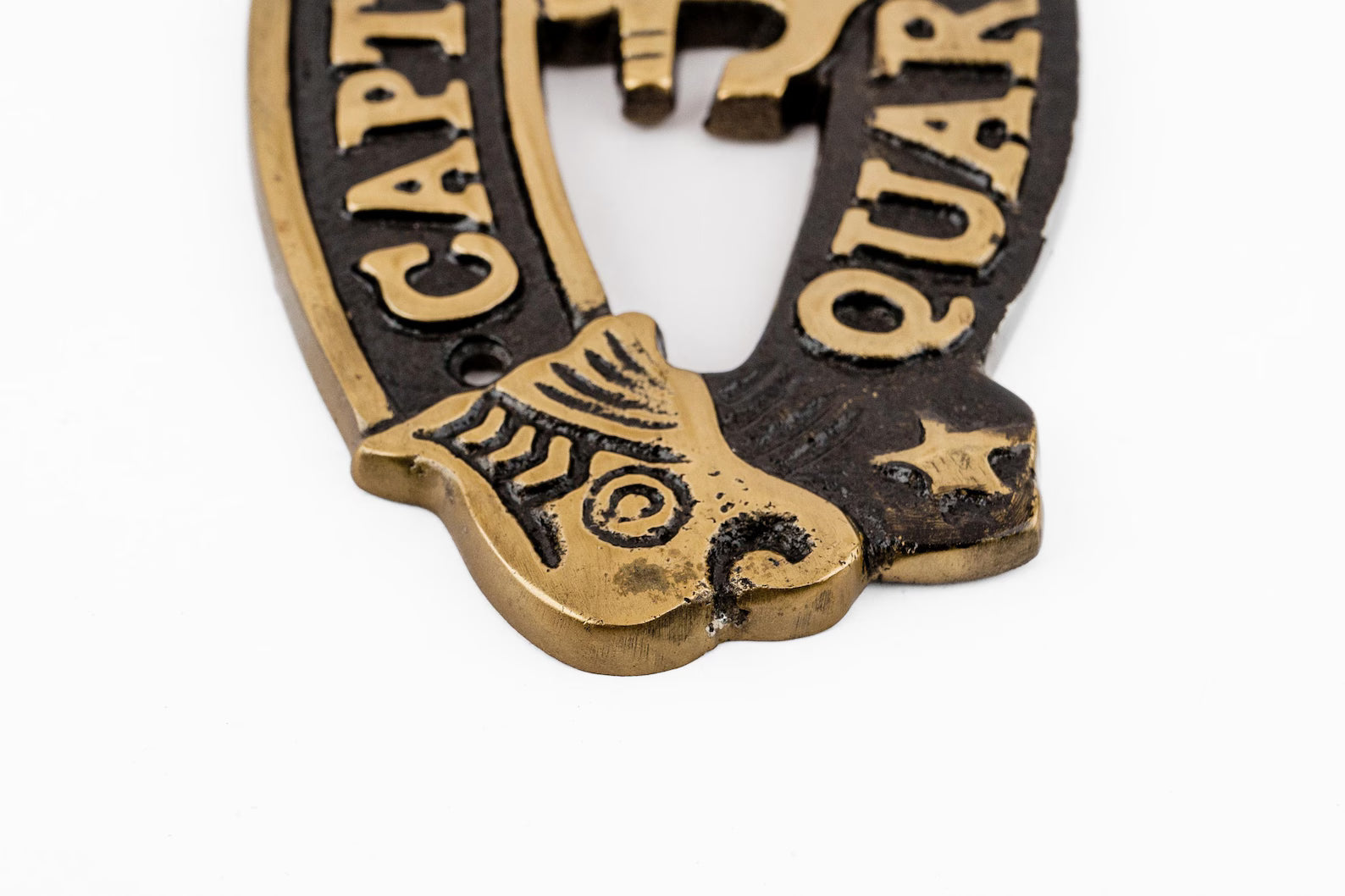 Captain's Quarters Door Plate